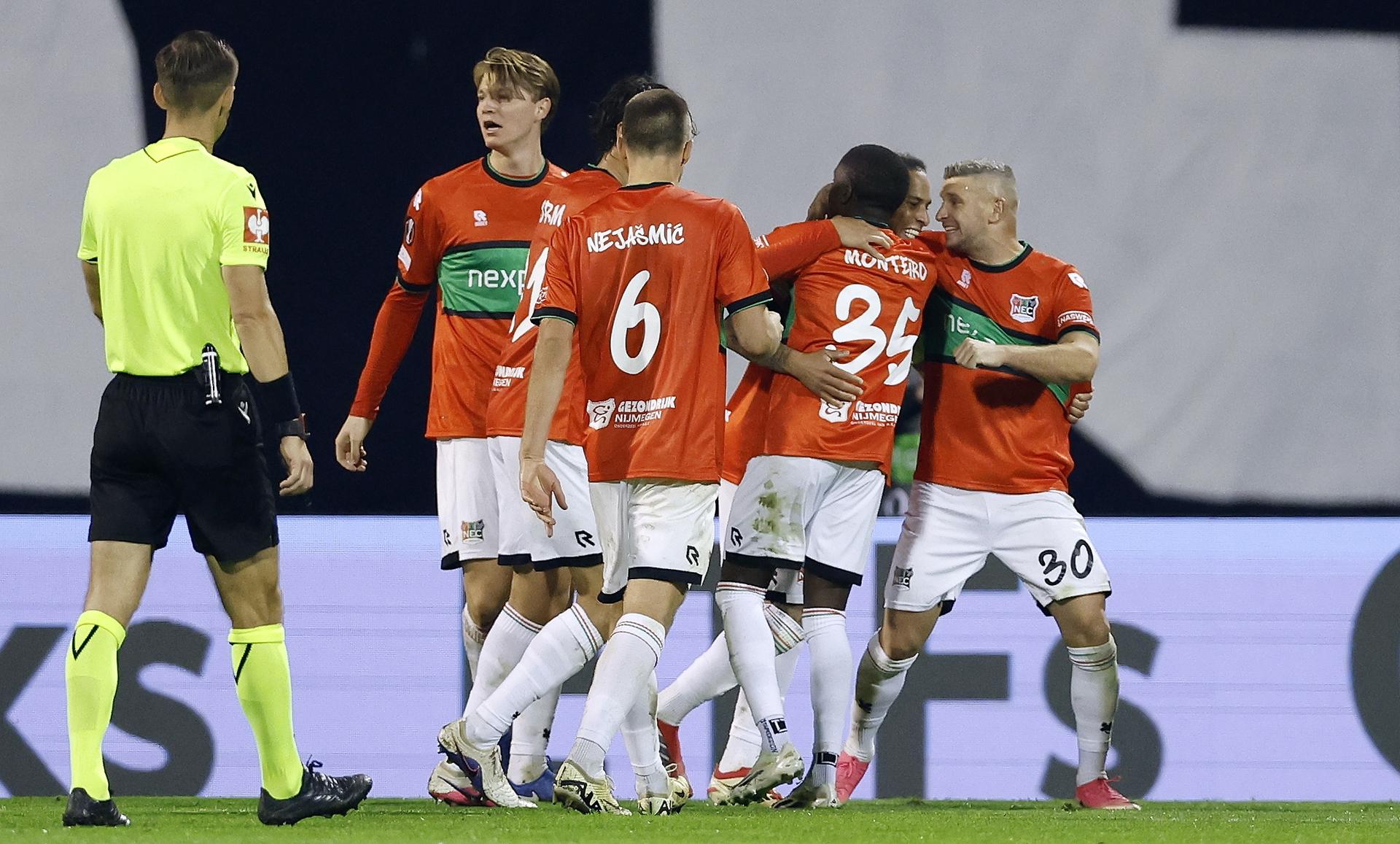 NEC vence o Dinamo Zagreb por 4 a 2 e reage na Liga Europa