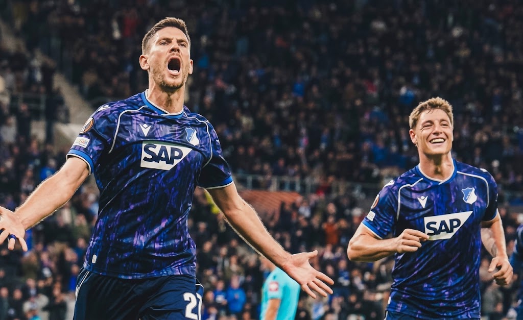 Hoffenheim vence o Lyon por 3 a 0 e conquista três pontos na Europa League