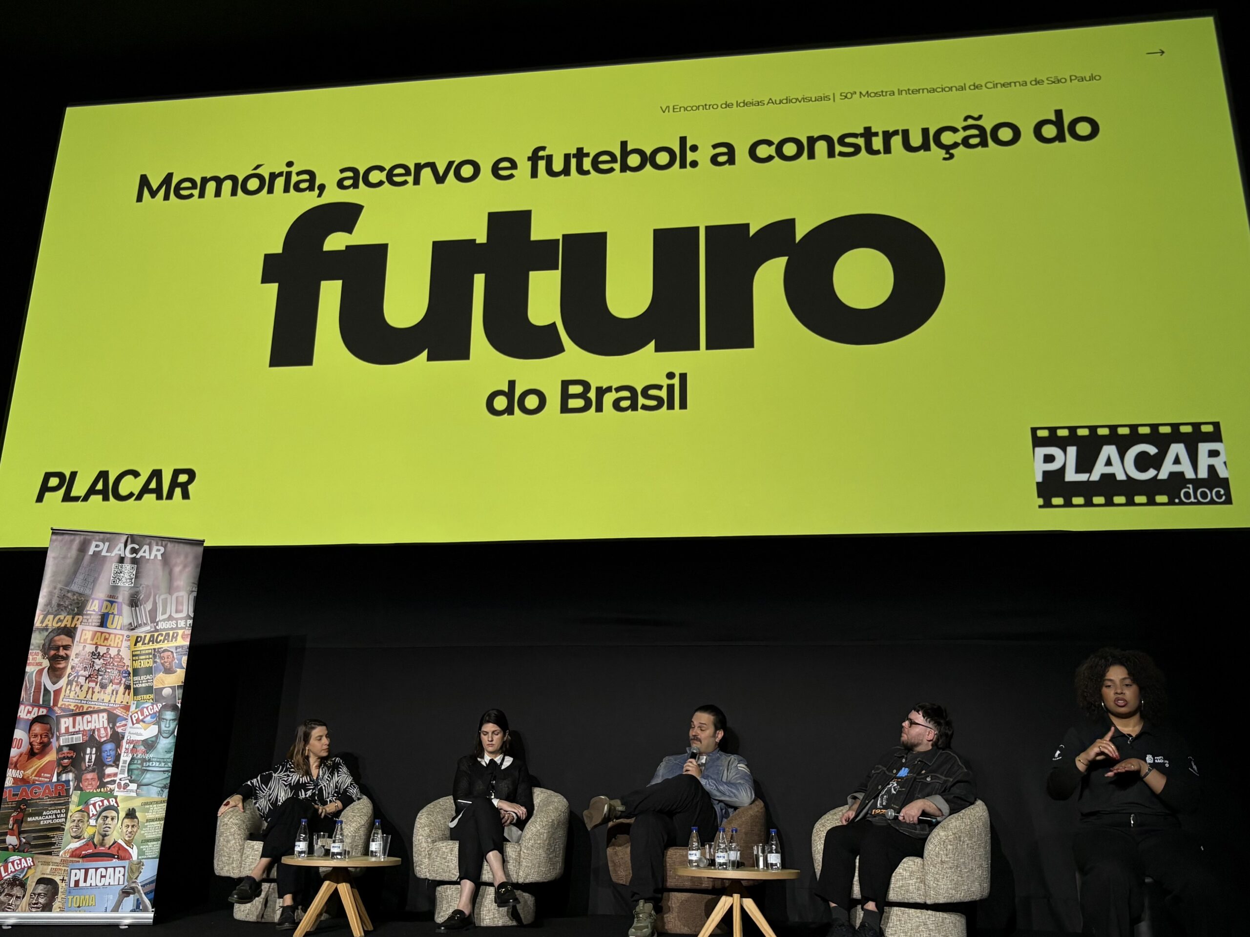 PLACAR comanda conversa em Mostra Internacional de Cinema