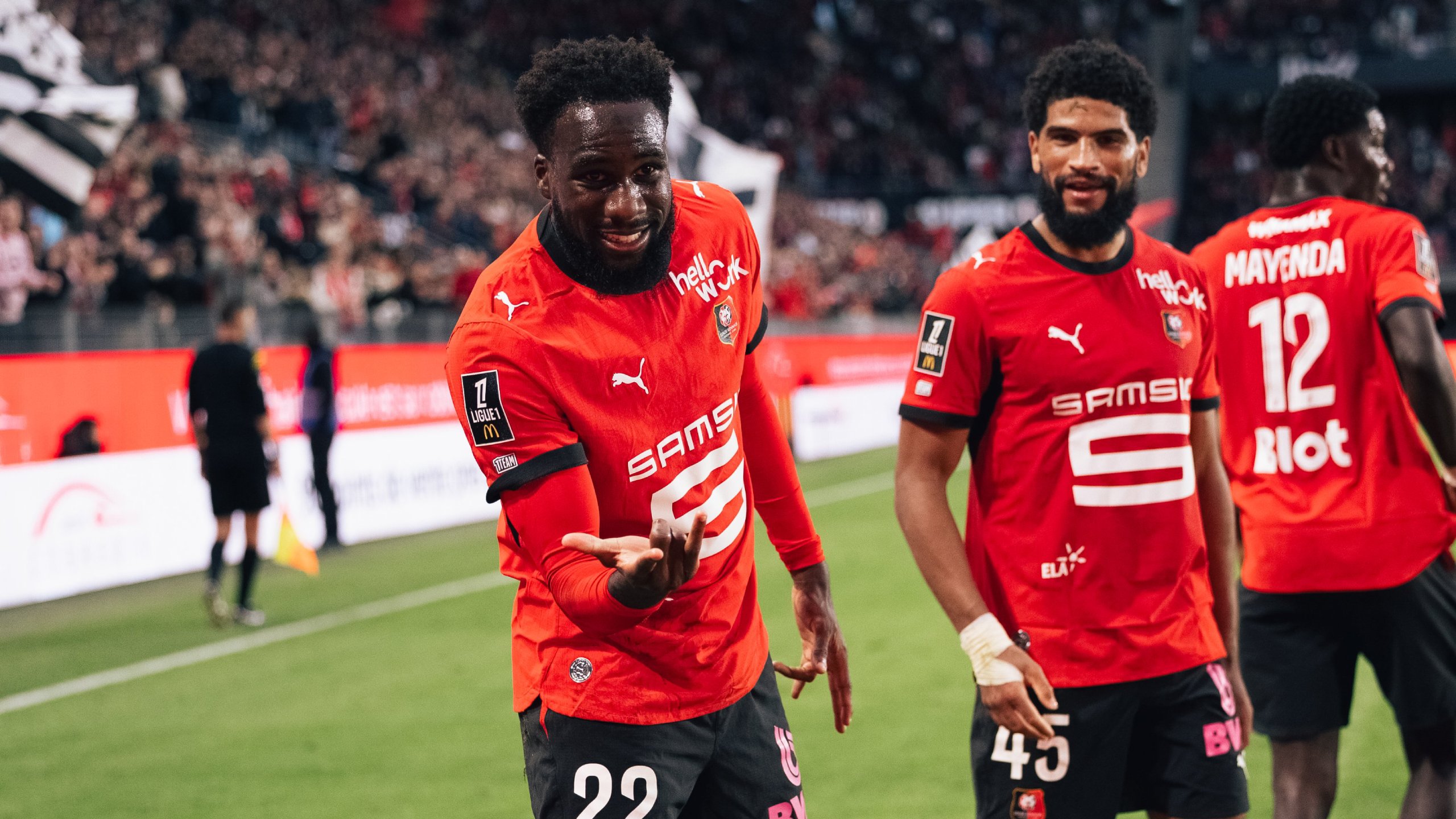 Boulaye Dia marca dois nos acréscimos e Rennes goleia o Auxerre