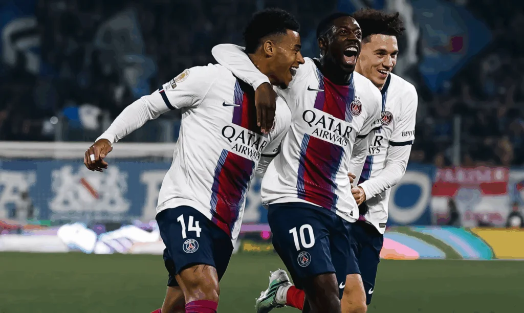 Dembélé perde pênalti, mas se redime e comanda virada do Paris Saint-Germain