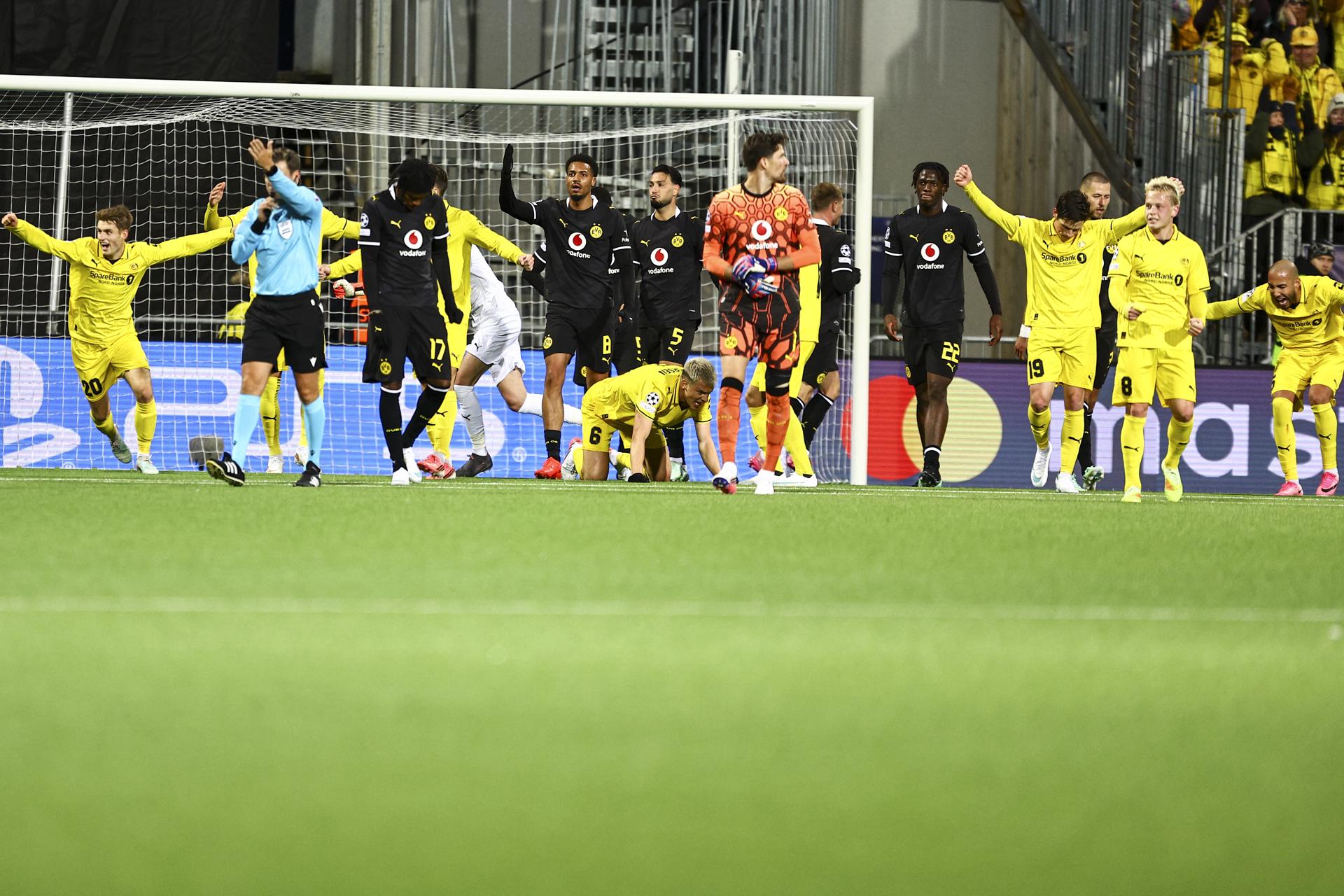 Bodo/Glimt vence Borussia Dortmund na Champions League