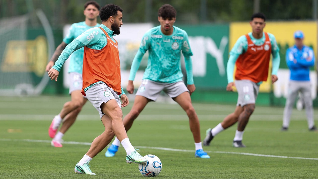 Palmeiras pode ter desfalque no ataque contra o Fluminense na Libertadores