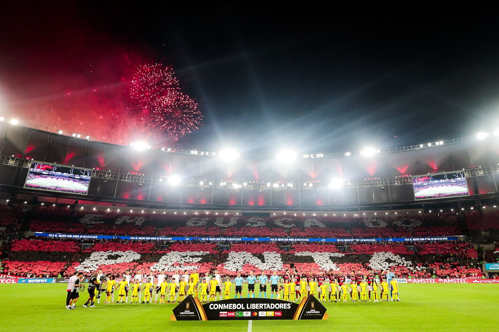 Flamengo x Estudiantes se torna o jogo de maior público e renda do futebol brasileiro em 2026; veja números