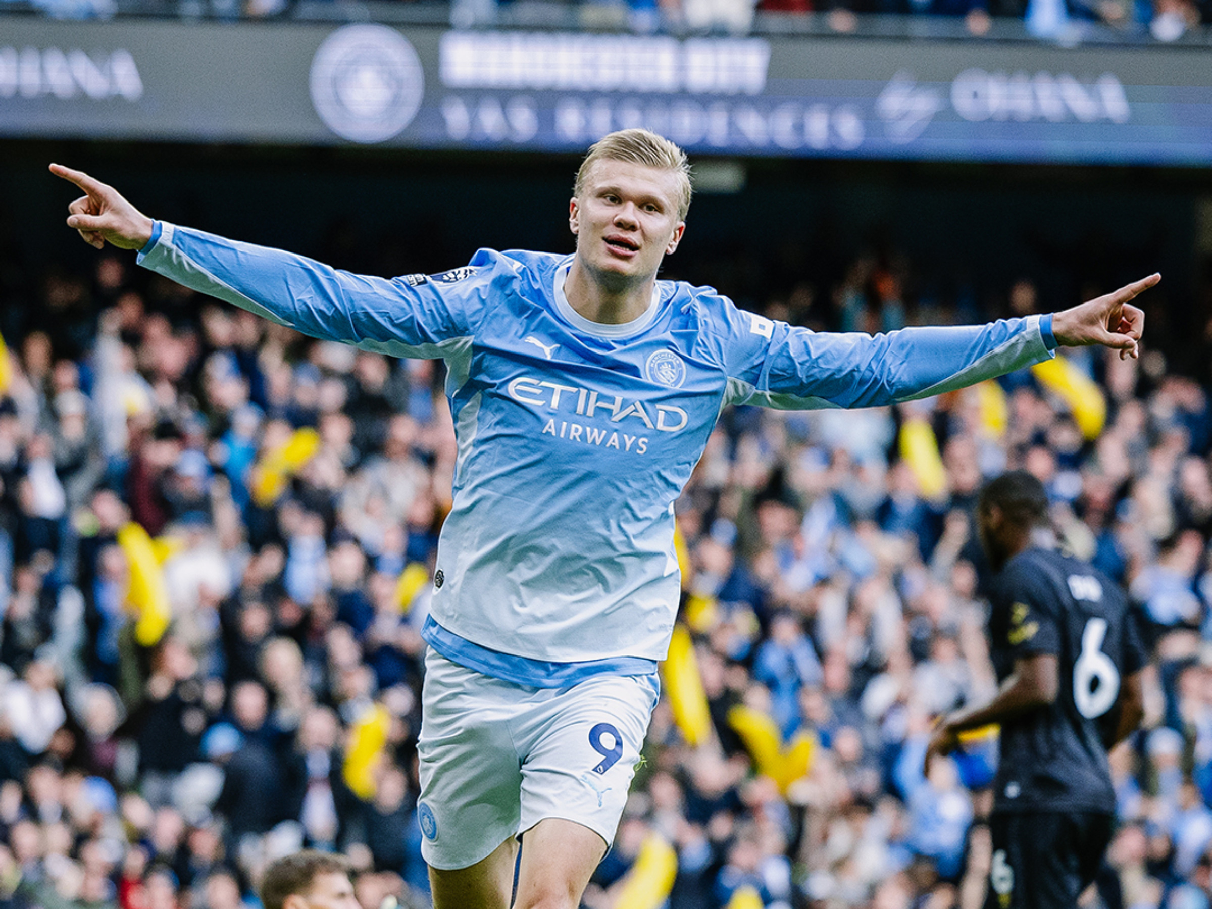 Com recorde e dois de Haaland, Manchester City mantém 100% na Premier League
