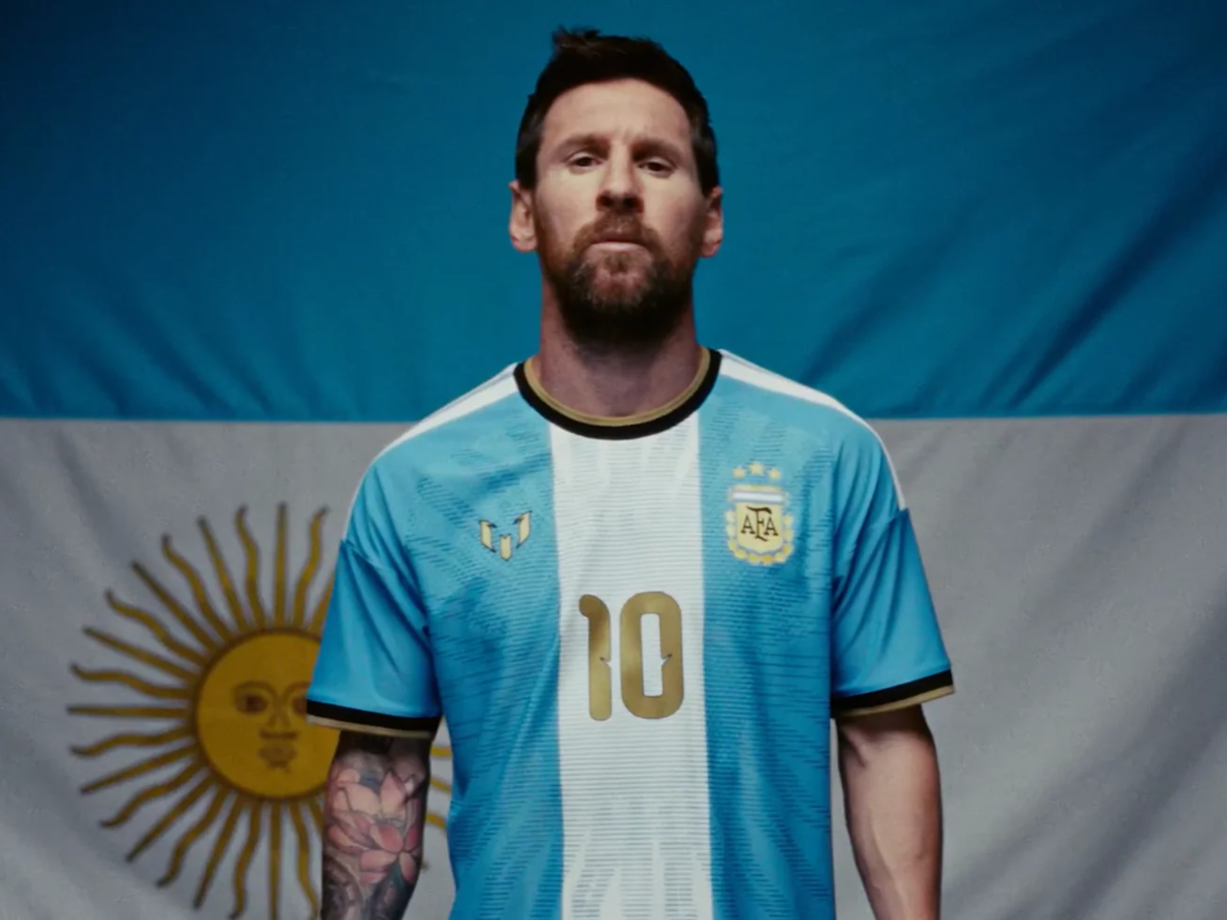 Lionel Messi se despede da seleção argentina em amistoso contra Benin